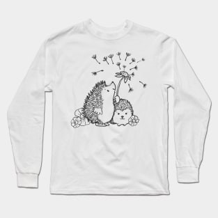 glückliche Igel Long Sleeve T-Shirt